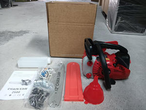 Motosierra de gasolina de alta potencia de 2 tiempos y 900W, grado industrial, barra guía de 10 pulgadas, motor sin escobillas HT-CS2500 OEM para jardín y madera - Product Image 5