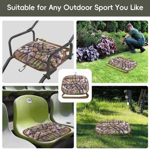 Cojín de Asiento para Caza, Cojín de Estadio, Espuma Viscoelástica, Silencioso, Ligero, para Acampar, Cazar, Pescar, Actividades al Aire Libre - Product Image 5