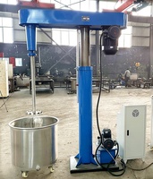 500L peinture dispersant malaxeur 7.5KW haute vitesse revêtements acryliques disperseur émulsion dissolvant Dispersion dissolvant mélangeur