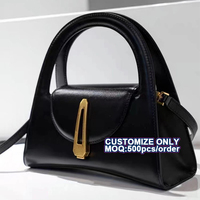 Sac à main élégant en cuir PU rond intégré PA0331, sacs à main personnalisés, sacs de luxe pour femmes, nouveau design, sac demi-lune, sac pour femmes