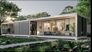 Villa Kapsul Tahan Api, Kedap Suara, Desain Modern, Empat Musim, untuk Makan di Luar Ruangan, Tidur, Akomodasi yang Tahan Lama dan Nyaman - Product Image 2
