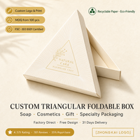 Emballage de savon en carton rigide personnalisé, boîte avec couvercle et base, impression de logo pour l'emballage de savon artisanal biologique en cadeau