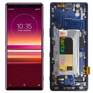 อะไหล่<span class=keywords><strong>หน้า</strong></span><span class=keywords><strong>จอ</strong></span> AMOLED สำหรับ Sony Xperia 5 J8210 J8270 J9210 SOV41 SO-01M <span class=keywords><strong>จอ</strong></span>สัมผัส OLED พร้อมชุดประกอบกรอบ - Product Image 4