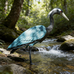 Décoy de chasse au canard en plastique PE léger pour ornement de jardin et décoration extérieure des oiseaux - Product Image 5