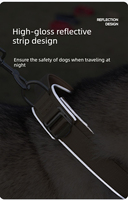 Collier pour chien réglable, confortable et moderne, en polyester, pour les grandes races, adapté à l'entraînement en extérieur, toutes saisons