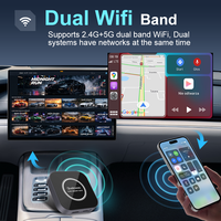 Kowankit KBOX PLUS PRO 6 in 1 Adaptor Wireless CarPlay Android Auto USB Dongle Kotak Pintar Mobil Universal Suku Cadang Mobil