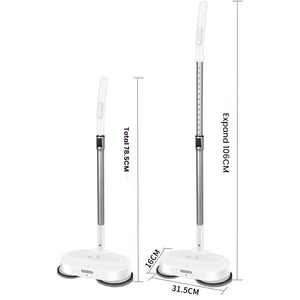 360 Rotating Cordless Electric Mop With Led Headlight Powerful Floor Polisher Scrubber Modern Spinning Electric Smart Mop - Product Image 6