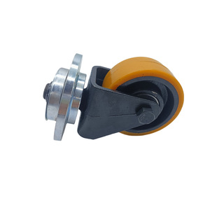 Roue auxiliaire et support pour transpalette électrique Zhongli ES20-20RAS, montage à vis robuste, roue en plastique - Product Image 4