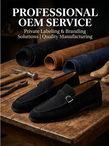 Mocassins en daim de luxe style belge pour hommes, avec bride à boucle tressée à la main, chaussures de ville décontractées et élégantes pour mariage, personnalisables - Product Image 4