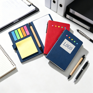 Custom Logo Printed <b>Memo</b> <b>Pad</b> Book with Pen and Sticky Notes Colorful Design for Office Use - Product Image 4