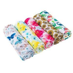 Manufacturers Ready Stock 2 Layers Bamboo Cotton Different Fabric Outdoor Travel Newborn Baby Girls Boys <strong>Muslin</strong> <strong>Swaddles</strong> <strong>Blanket</strong> - Product Image 6