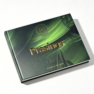 Álbum de Fotos Personalizado de Tapa Dura con Cubierta Estampada en Dorado y Encuadernación Premium para Recuerdos Conmemorativos - Product Image 1