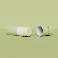 Conteneurs en carton écologiques Des personnalisés dans le tube Twist Up_Paper pour l'emballage de bâton de protection solaire