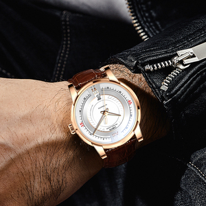 <span class=keywords><strong>Montre</strong></span> mécanique <span class=keywords><strong>automatique</strong></span> de luxe de <span class=keywords><strong>marque</strong></span> LOBINNI 16007 - Product Image 4