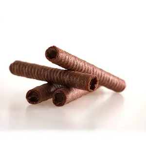 Best selling chips Wafer Rolls Milk Cookie Finger Chocolate Stick wafer Biscuits