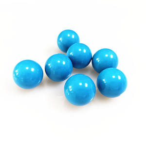 Bola Plastik POM Delrin Biru Kecil Murah Berwarna, Dibuat dengan Metode Injeksi, Ukuran 17.27mm dengan Layanan Pemotongan untuk Bantalan Beban Ringan - Product Image 4