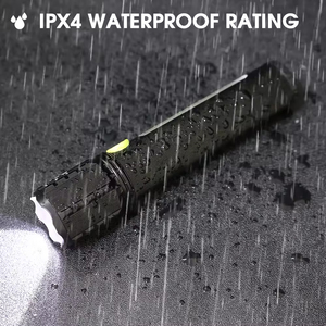 Hot New ánh sáng được xây dựng trong pin Kính thiên văn zoom COB USB có thể sạc lại hợp kim nhôm <span class=keywords><strong>Led</strong></span> Ngọn Đuốc Đèn chiến thuật đèn pin - Product Image 4