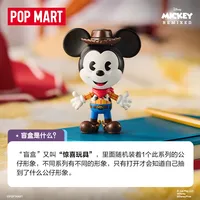 Original Popmart Nouveau Dis Nney Mic-keyi REMIXED: Mic Keyi Meets Pi Xare Series Collectible Blind Box