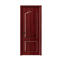 Portes d'entrée et d'intérieur en plastique imperméable, bois massif, MDF, HDF, WPC composite avec serrure intelligente – Vente en gros