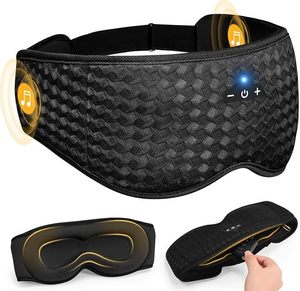 Máscara de Ojos Inalámbrica 3D con Bluetooth 5.3, Correa Elástica, Material de Algodón, Sonido Estéreo Binaural, Máscara de Dormir con Bloqueo de Luz, Directo de Fábrica - Product Image 6