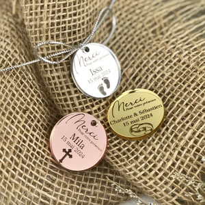 Nhãn Hiệu Riêng Sản Phẩm Cá Nhân Tùy Chỉnh Logo Acrylic Vòng Gương Laser Cắt Tên Đấm Nước Hoa Nhãn Sticker Tag - Product Image 4