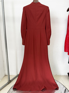 Bettergirl 2025 Autunno Inverno Nuovo <span class=keywords><strong>Abito</strong></span> <span class=keywords><strong>Lungo</strong></span> <span class=keywords><strong>con</strong></span> <span class=keywords><strong>Maniche</strong></span> <span class=keywords><strong>a</strong></span> <span class=keywords><strong>Pipistrello</strong></span> Decorato <span class=keywords><strong>con</strong></span> Perline e Diamanti - Product Image 3