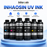 Harga Pabrik Tinta UV LED Cepat Kering Aliran Stabil Tinta UV Ekonomis 1L untuk Printer Flatbed XP600 TX800 I3200