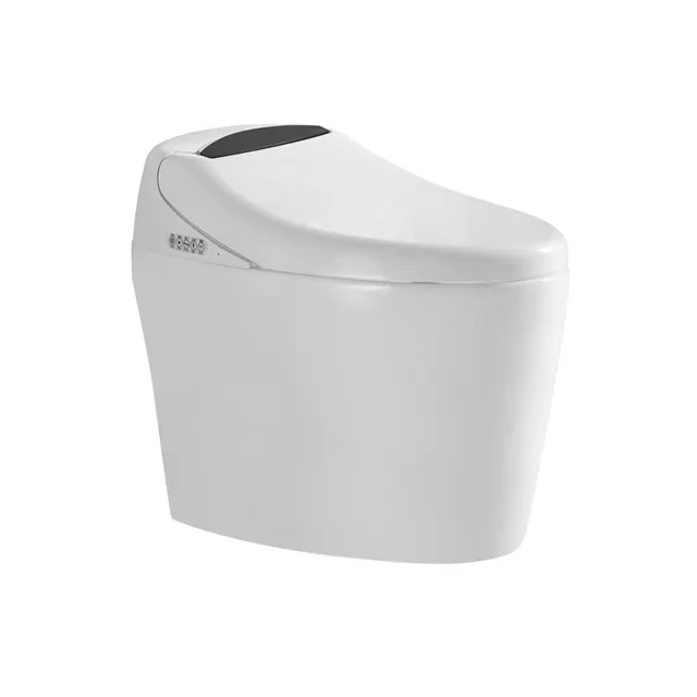 Bathroom UPC smart toilet with Intelligent functions and automatic bidet operation