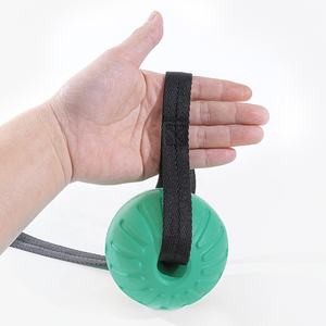 Jouets à mâcher pour chiens écologiques avec logo personnalisé, balles pour animaux de compagnie en EVA avec corde, nouveau produit très vendu, vente directe du fabricant - Product Image 5