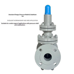 Válvula de pistón piloto industrial de acero fundido con rosca de brida DN80, reductora Y43H-16C, para alta temperatura - Product Image 5