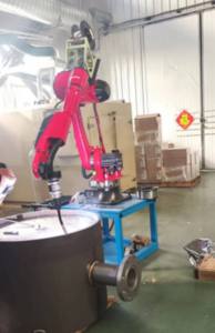 New 6-Axis Industrial <strong>Robot</strong> With IP54 Precision PLC Controlled Motorized Gearbox For CNC Lathe Automatic Loading And Unloading - Product Image 6