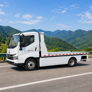 Camion de dépannage à plateau, véhicule de remorquage hybride avec prolongateur d'autonomie, moteur électrique 150 kW, 1000 km d'autonomie totale, usage intensif - Product Image 1