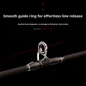 คันเบ็ดคาร์บอนสำหรับตก<span class=keywords><strong>ปลา</strong></span>บาส แบบตีไกล พร้อมด้ามจับแบบตรง/แบบไกปืน สำหรับตก<span class=keywords><strong>ปลา</strong></span>ชะโดและปลาไพค์ - Product Image 3