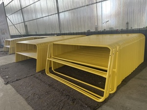 מעקות בטיחות פלדה ניידות בטיחות מעקות אבטחה נופל הגנה מפני מעקות להולכי רגל זמני - Product Image 6