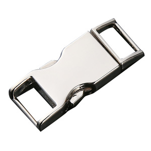 Hebilla de Liberación Lateral de Aleación Plateada para Bolsos, Accesorio de Ferretería Duradero - Product Image 4