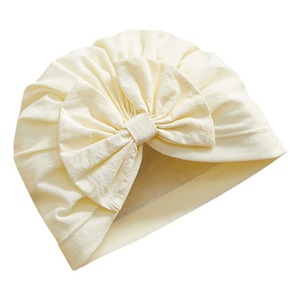 October Crystallization Baby Hat 32-36cm Cotton Fontanelle Protection For 0-6 Months Spring Autumn Use - Product Image 5