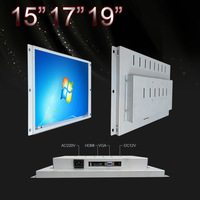 15 21.5 32 pouces moniteur LCD intégré écran tactile capacitif écran LCD industriel lisible à la lumière du soleil pour Station de charge EV