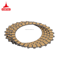 KAMTHAI - Juego de Discos de Embrague para Motocicleta 24T, Disco de Embrague CRYPTON 115 para Yamaha Sirius 115 Sirius Fi Lagenda SRL 115