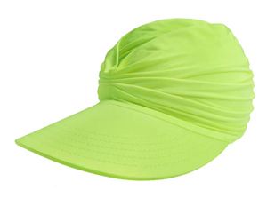 Custom Logo Print Sun Protective Ponytail <b>Straw</b> Hat Face Transparent <b>Visor</b> Hat Handmade Natural Foldable Sun Hats for Women - Product Image 3
