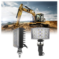 Feux de conduite LED pour véhicule à grand angle de 240 degrés, 10-36V 54W, montage sur tube en aluminium, nouveaux feux de travail LED pour tracteur agricole