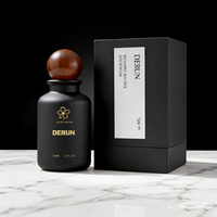 Flacon de parfum de haute qualité en verre de luxe 30ml 50ml 100ml avec boîte cadeau et bouchon design 100ml Flacon arabe