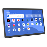 Panel táctil óptico montado en la pared sin espacio de aire 24 pulgadas PoE Android pantalla táctil NFC Tablet PC con Android 14