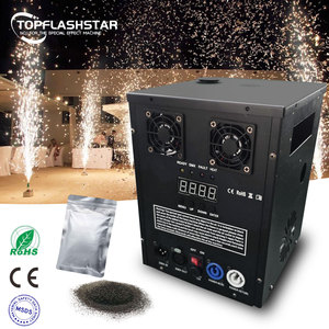 Machine à étincelles froides 750W en gros, effet fontaine <span class=keywords><strong>d</strong></span>'étincelles froides <span class=keywords><strong>d</strong></span>'intérieur, consommable professionnel pour scène et événements, matériau en titane de haute pureté - Product Image 1