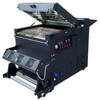 Four DTF Baiyin entièrement automatique avec agitateur de poudre et sécheuse, chauffage infrarouge lointain, compatible avec les imprimantes DTF 60 cm (24 pouces)