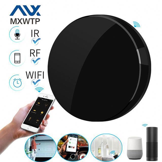 Alexa / Google tuya WIFI IR RF Universal Smart Remote Control For RF Controlled TV Light Switch 2.4G WiFi 433Mhz RF 315MHz