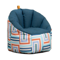 Tissu résistant aux intempéries et protégé contre les UV Milano Patio Outdoor Pool Waterproof Bean Bag Pouf Chair Beanbag Supplier Outdoor