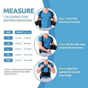 Removable Tool Kit Adjustable Professional Protection Working Waist Hip Support Belt for Heavy Lifting Safety - Product Image 4