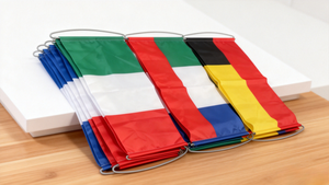 Drapeau américain 4x6 pieds 100% coton, nouveau drapeau américain robuste pour l'extérieur, imprimé numériquement avec des étoiles brodées résistantes à la décoloration - Product Image 2