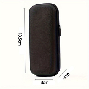 <b>Hard</b> <b>Shell</b> Storage Bag 2.5 Inch Portable Power Bank <b>Hard</b> Drive <b>Case</b> EVA Protective <b>Case</b> For Travel Black Rectangle Shape - Product Image 4