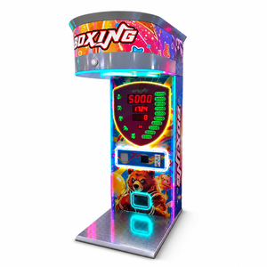ตู้เกมส์ชกมวยหยอดเหรียญพร้อมจอแสดงคะแนนและไฟกระพริบสำหรับสวนสนุก - Product Image 2